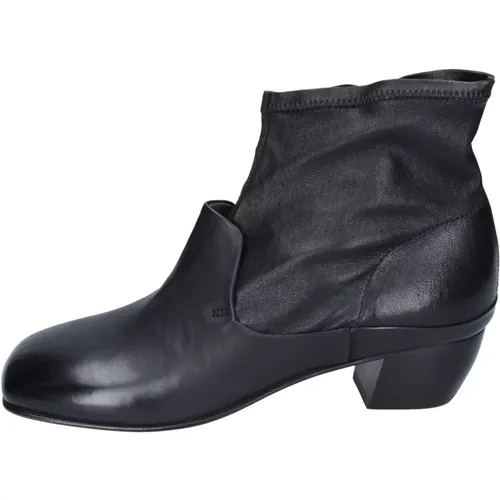 Leather Ankle Boots for Women , female, Sizes: 5 UK, 6 UK, 3 UK, 4 1/2 UK, 6 1/2 UK - Moma - Modalova