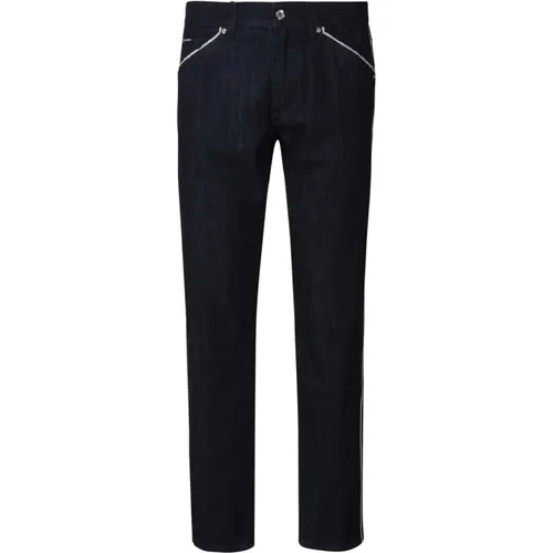 Classic Cotton Trousers , male, Sizes: M, 2XL, L, S, 3XL - Dolce & Gabbana - Modalova