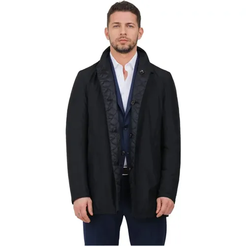 Reversible Nylon Jacket with Thermore Lining , male, Sizes: XL, 2XL, 5XL, L - Gimo's - Modalova