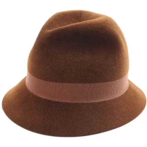 Pre-owned Wool hats , female, Sizes: ONE SIZE - Hermès Vintage - Modalova