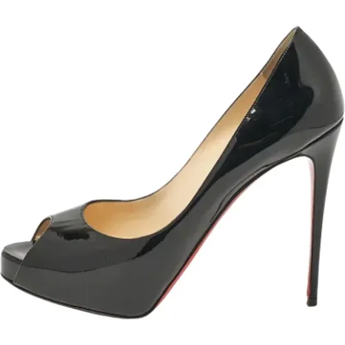 Pre-owned Leather heels , female, Sizes: 6 UK - Christian Louboutin Pre-owned - Modalova