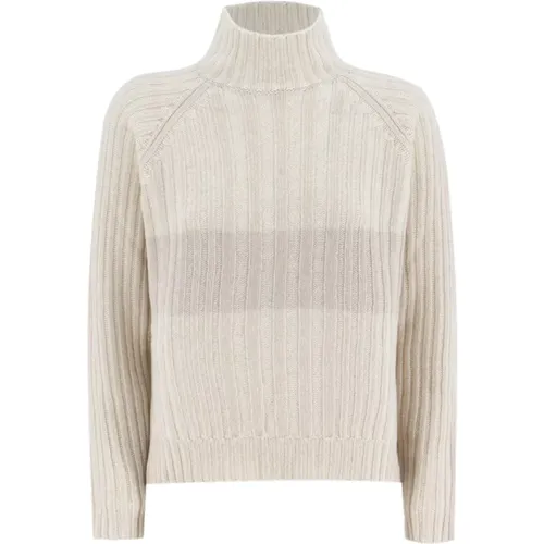 Feinstrick Turtleneck Jumper , Damen, Größe: S - PANICALE - Modalova