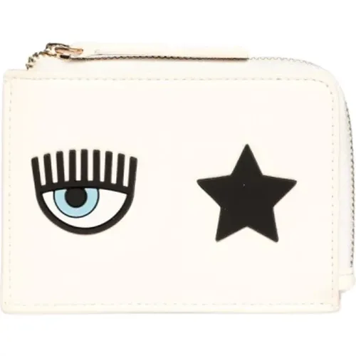 Eye Star Logo Women's Wallet , female, Sizes: ONE SIZE - Chiara Ferragni Collection - Modalova