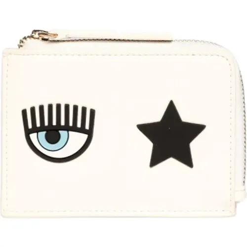 Eye Star Logo Womens Wallet , female, Sizes: ONE SIZE - Chiara Ferragni Collection - Modalova