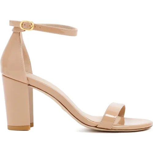 Womens Shoes Sandals Nude Neutrals Ss24 , female, Sizes: 7 UK, 3 UK - Stuart Weitzman - Modalova