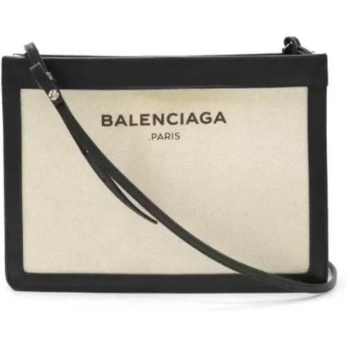 Pre-owned Canvas shoulder-bags , female, Sizes: ONE SIZE - Balenciaga Vintage - Modalova