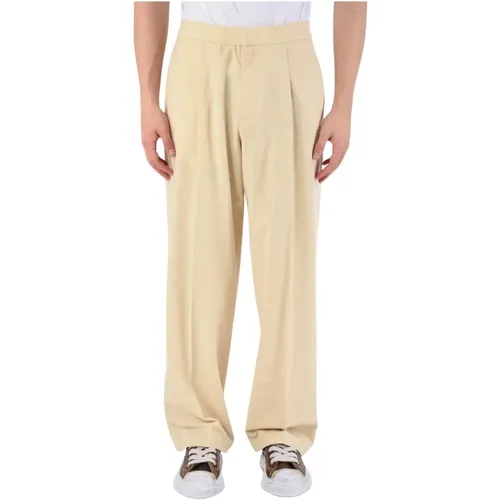Straight Trousers , male, Sizes: M, L, XL - Bonsai - Modalova