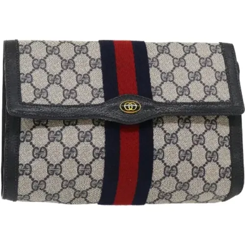 Pre-owned Canvas gucci-bags , female, Sizes: ONE SIZE - Gucci Vintage - Modalova