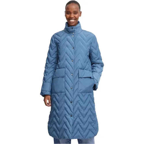 Gepolsterte Steppjacke , Damen, Größe: XL - b.Young - Modalova