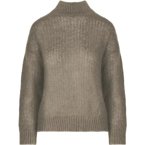 Mohair Blend Knit Turtleneck , female, Sizes: S, XS, M, L - BomBoogie - Modalova