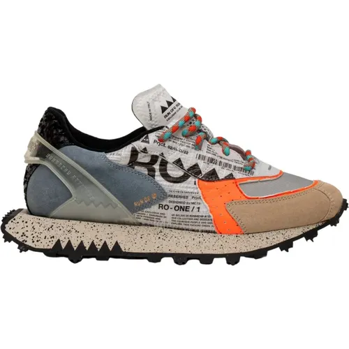 Multicolor Leder Sneakers RUN OF - RUN OF - Modalova