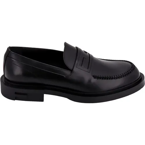 Loafer Shoes with Baguette Motif , male, Sizes: 7 UK, 10 UK, 8 UK - Fendi - Modalova