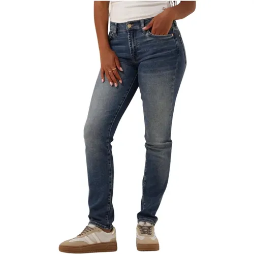 Vielseitige Roxanne Straight Leg Jeans , Damen, Größe: W28 - 7 For All Mankind - Modalova