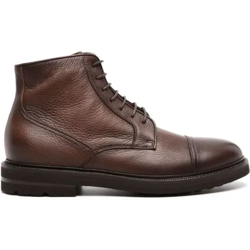 Lace Up Ankle Boots , male, Sizes: 13 UK - Henderson - Modalova