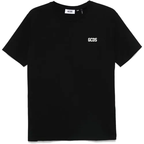 Schwarzes Logo Regular T-Shirt , Herren, Größe: XS - GCDS - Modalova