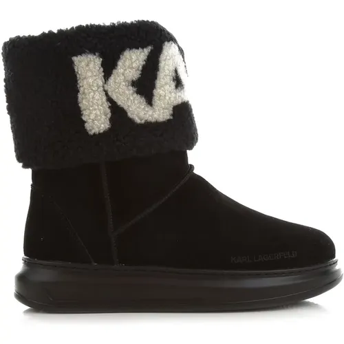 Multicolor Logo Ankle Boots , female, Sizes: 8 UK, 7 UK, 6 UK, 3 UK - Karl Lagerfeld - Modalova