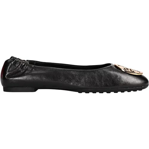 Leather Ballerina Shoes , female, Sizes: 6 UK - TORY BURCH - Modalova