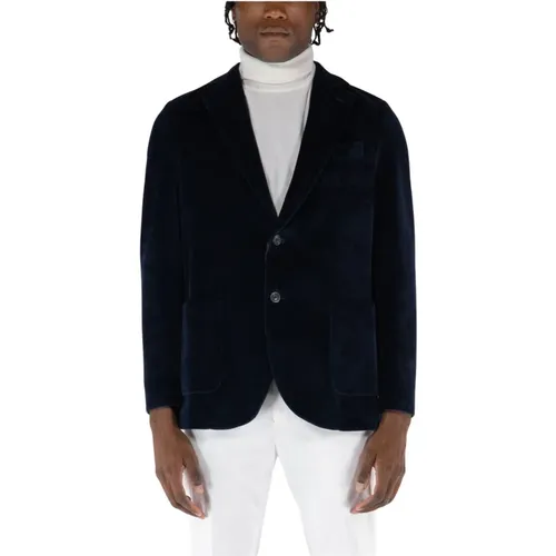 Rever 9 Velour Jacket , male, Sizes: 2XL - Circolo 1901 - Modalova