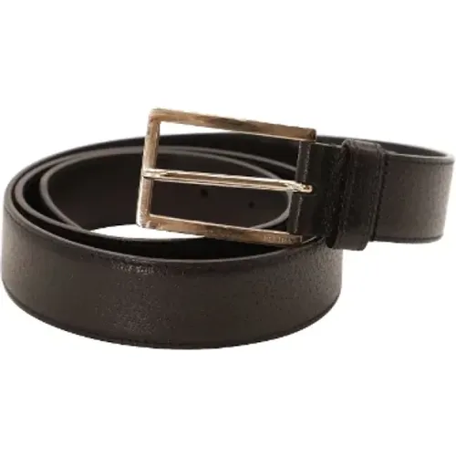 Pre-owned Leather belts , male, Sizes: ONE SIZE - Prada Vintage - Modalova