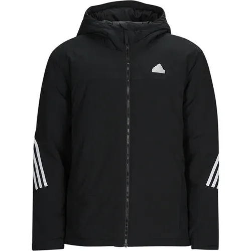 Future Icons Isolierte Jacke Schwarz , Herren, Größe: M - Adidas - Modalova