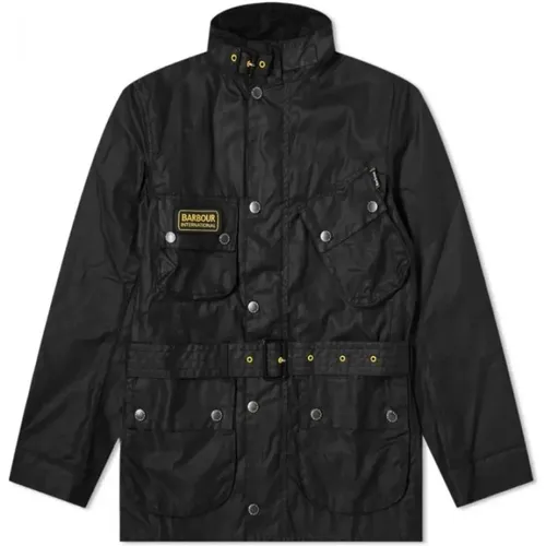 Slim International Wax Jacket , male, Sizes: XL, S, M, L, 2XL - Barbour - Modalova