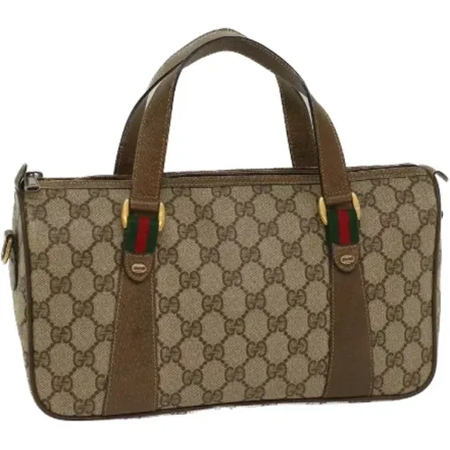 Pre-owned Canvas gucci-bags , female, Sizes: ONE SIZE - Gucci Vintage - Modalova