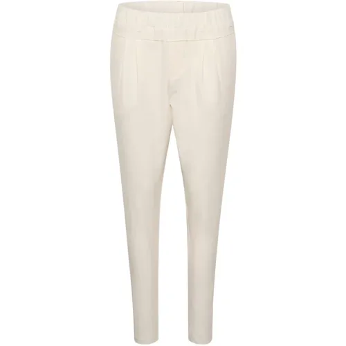 Slim-fit Trousers , female, Sizes: XS, M, 2XL, L, XL - Kaffe - Modalova