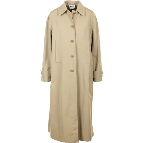Sand Kristel Coat , female, Sizes: XS, M, S - Aspesi - Modalova