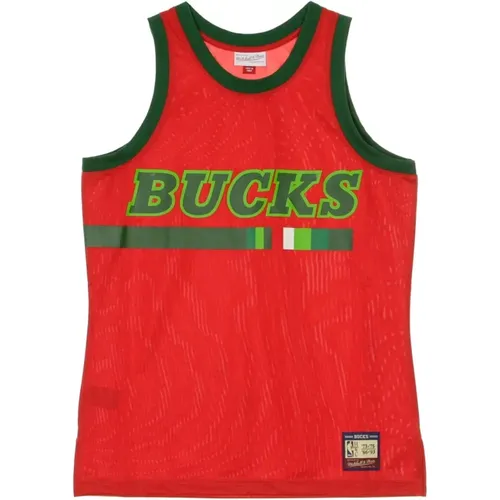 NBA Team Heritage Basketball Tank Top , Herren, Größe: M - Mitchell & Ness - Modalova