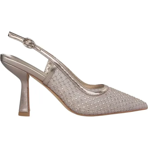 Glitzernder Mesh-Absatzschuh - Alma en Pena - Modalova