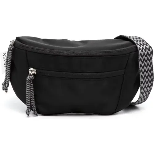 Small Curb Bag , male, Sizes: ONE SIZE - Lanvin - Modalova