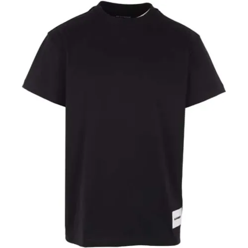 Schwarze T-Shirts aus Bio-Baumwolle Pack,T-Shirts - Jil Sander - Modalova