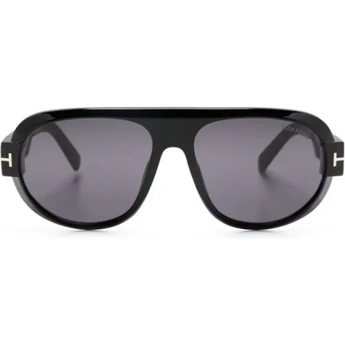 Blake 02 Acetate Sunglasses in , unisex, Sizes: ONE SIZE - Tom Ford - Modalova