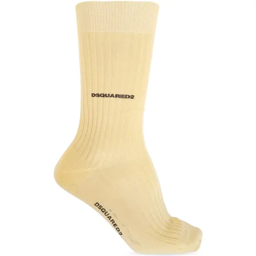 Socken mit Logo Dsquared2 - Dsquared2 - Modalova