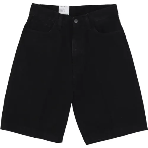 Schwarze Landon Short Streetwear Jeans , Herren, Größe: W32 - Carhartt WIP - Modalova