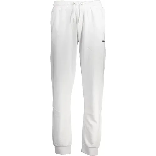 Sportliche Sweatpants mit elastischem Bund und Stickerei , Herren, Größe: XL - Fila - Modalova