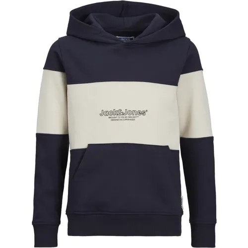 Modernes Colorblock Hoodie für Jungen - jack & jones - Modalova