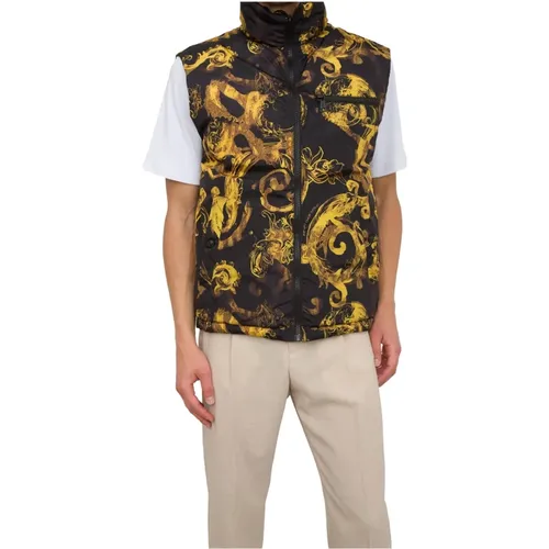 Stilvolles Gilet für einen Modernen Look , Herren, Größe: 2XL - Versace Jeans Couture - Modalova