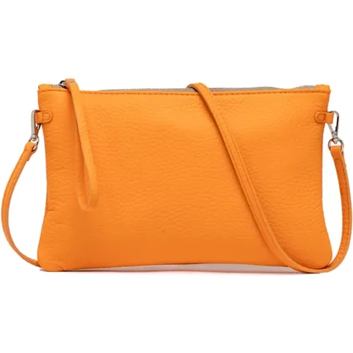 Hermy Leather Clutch Bag , female, Sizes: ONE SIZE - Gianni Chiarini - Modalova