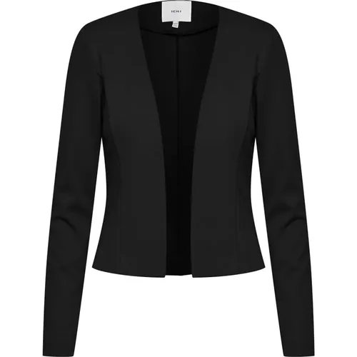 Kurzer Blazer für Damen , Damen, Größe: S - Ichi - Modalova