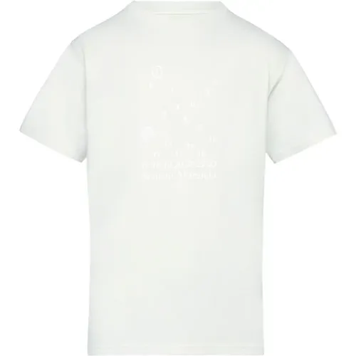 Numeric Logo Crew-neck T-Shirts und Polos , Damen, Größe: M - Maison Margiela - Modalova