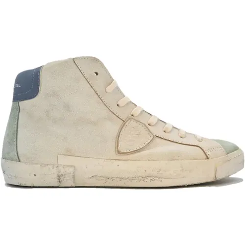 Vintage Militär High Top Sneakers - Philippe Model - Modalova