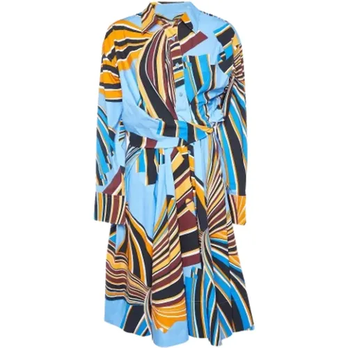 Pre-owned Cotton dresses , female, Sizes: M - Emilio Pucci Pre-owned - Modalova