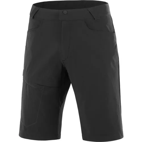 Tiefes Schwarz Wayfarer Shorts , Herren, Größe: 2XL - Salomon - Modalova