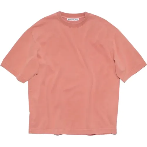 Vintage Rosa T-Shirt , Damen, Größe: XS - Acne Studios - Modalova