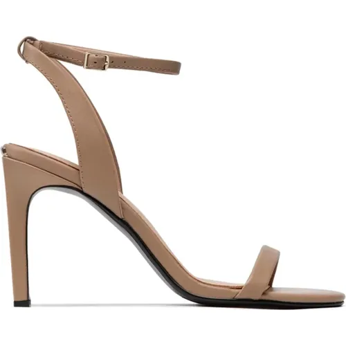 Elevate Your Style with High Heel Sandals , female, Sizes: 6 UK, 3 UK, 5 UK, 7 UK, 4 UK - Calvin Klein - Modalova