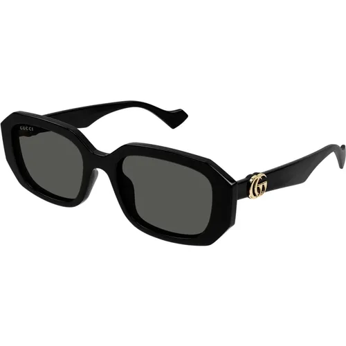 Geometrische Rechteckige Sonnenbrille - Gucci - Modalova
