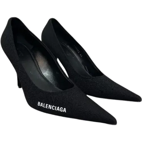Pre-owned Fabric heels , female, Sizes: 8 UK - Balenciaga Vintage - Modalova