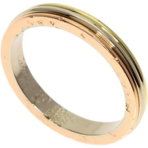 Pre-owned Metal rings , female, Sizes: ONE SIZE - Cartier Vintage - Modalova