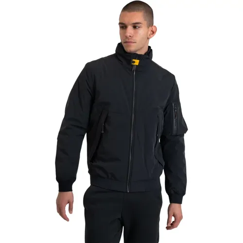 Stilvolle Blouson Jacke mit Elasthan , Herren, Größe: M - Parajumpers - Modalova